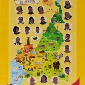 Cameroon Map Puzzle 100 Piece