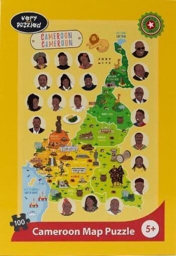 Cameroon Map Puzzle 100 Piece