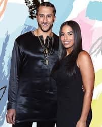 Colin Kaepernick and Nessa Diab