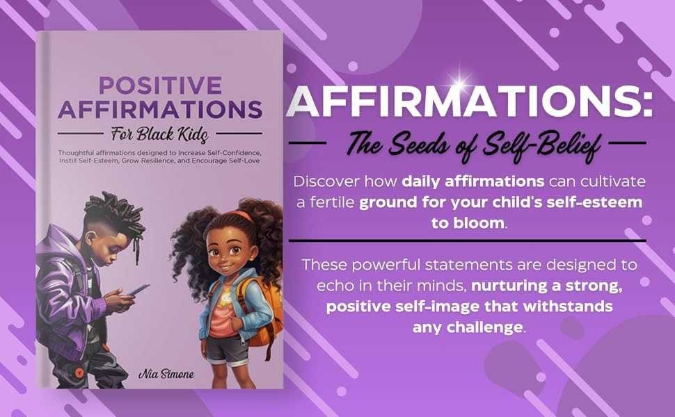 Positive Affirmations for Black Kids Page