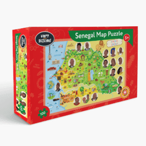 SEnegal Map Puzzle only at AshayByTheBay.com