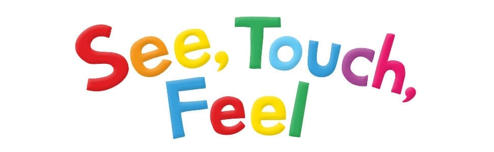 See, Touch, Feel: A First Sensory Book