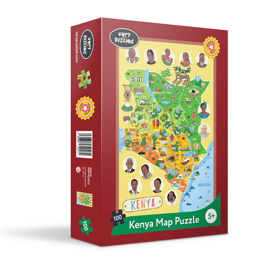 KENYA MAP PUZZLE